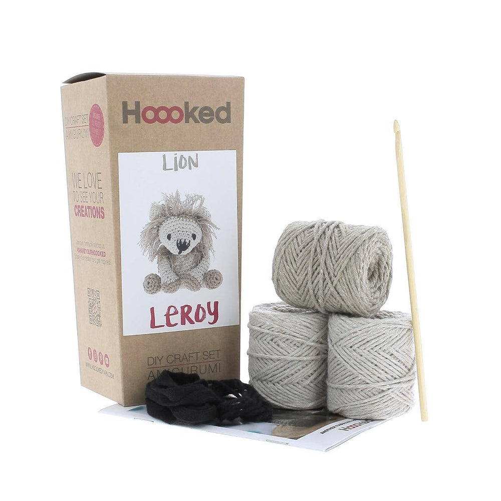 Nėrimo rinkinys. Lion Leroy Eco Barbante