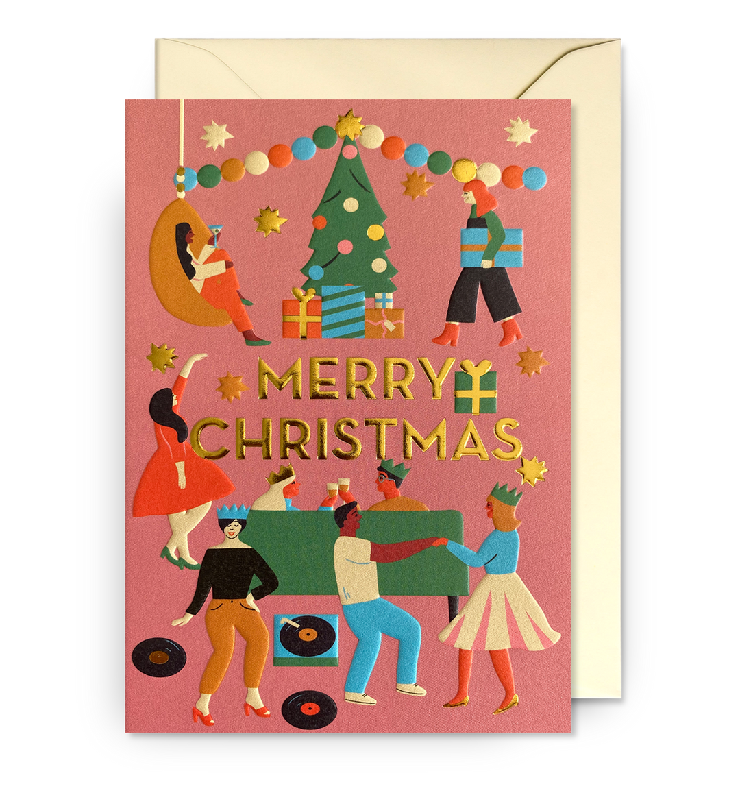 Atvirukas. Merry Christmas