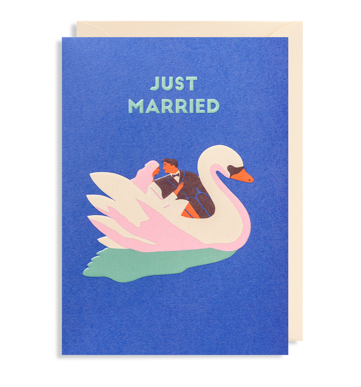 Atvirukas. Just Married
