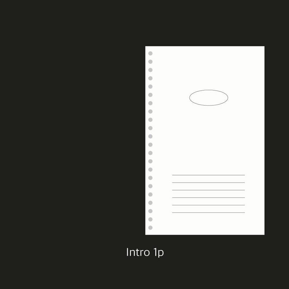 Planuotė. Archive Undated Weekly Planner