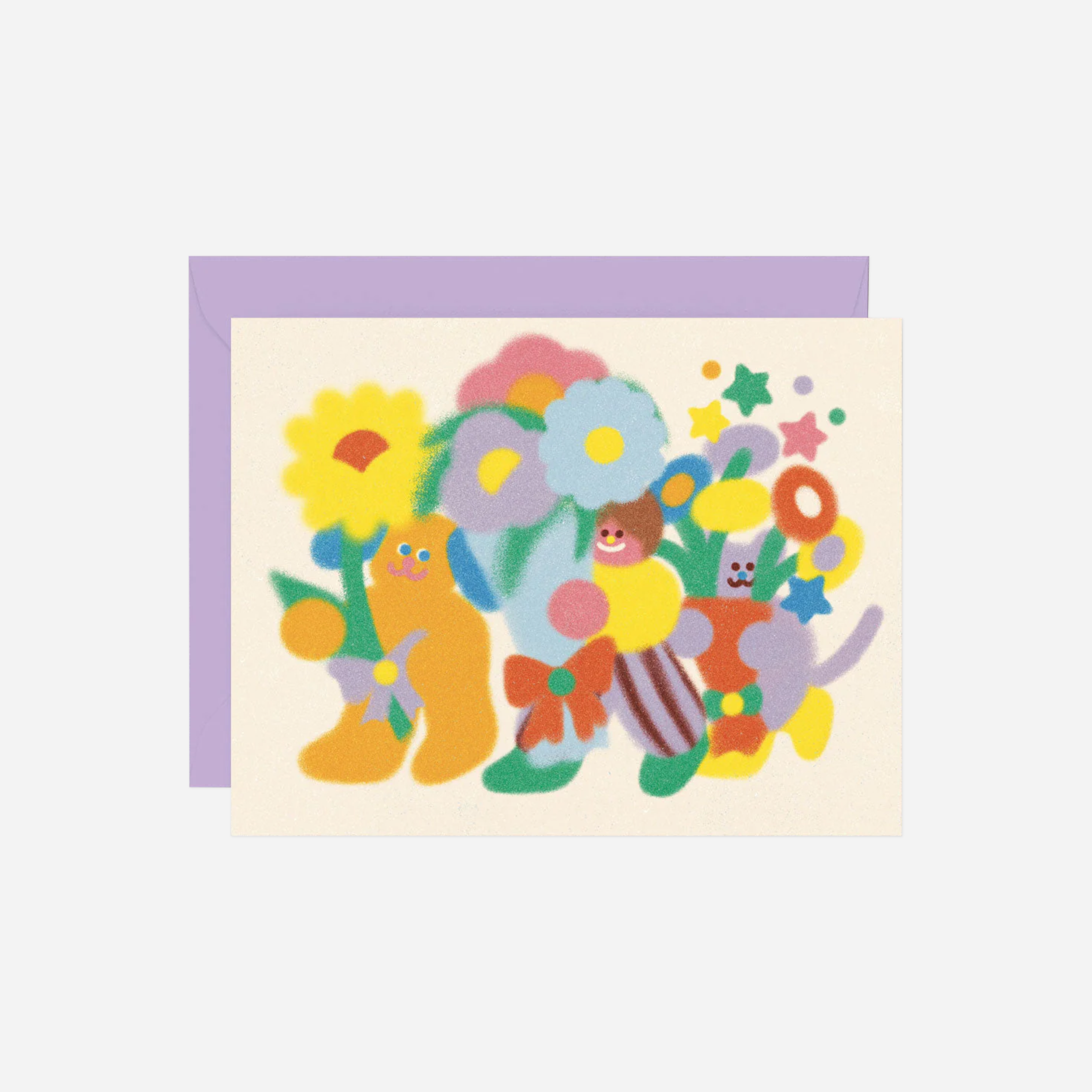 Atvirukas. Flowers For You