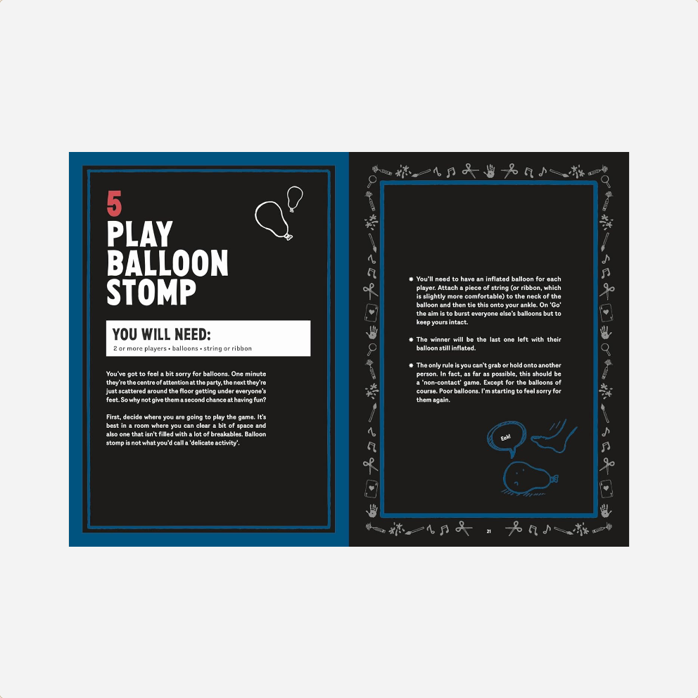 Knyga. 101 Things to do on a Rainy Day