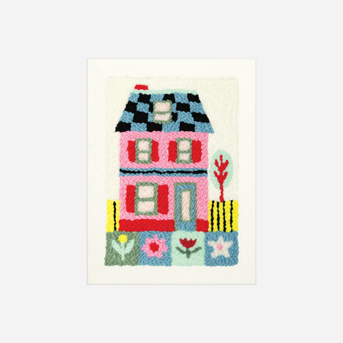Siuvinėjimo rinkinys. Punch Needle Kit [Cottage]