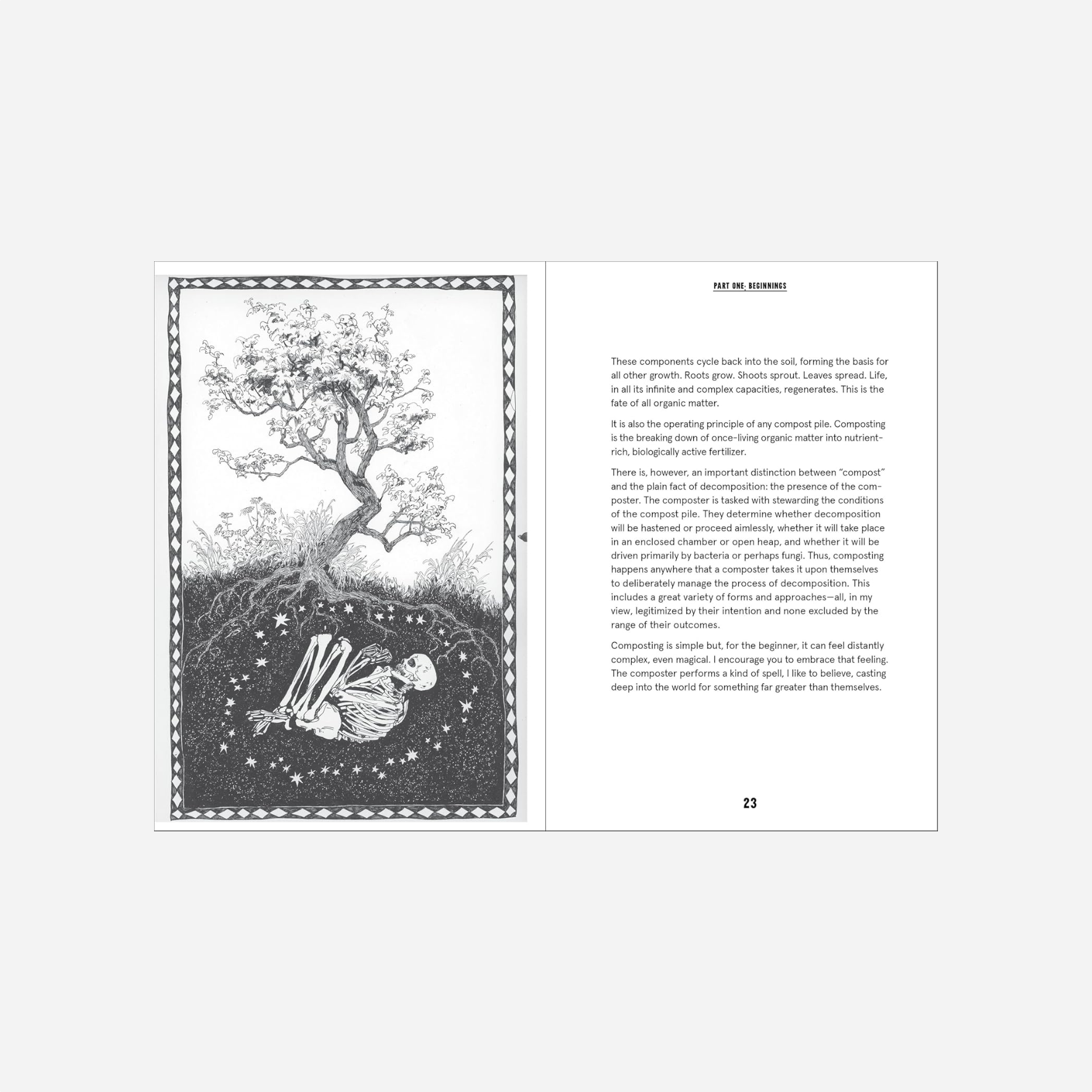 Knyga. Compost after Reading