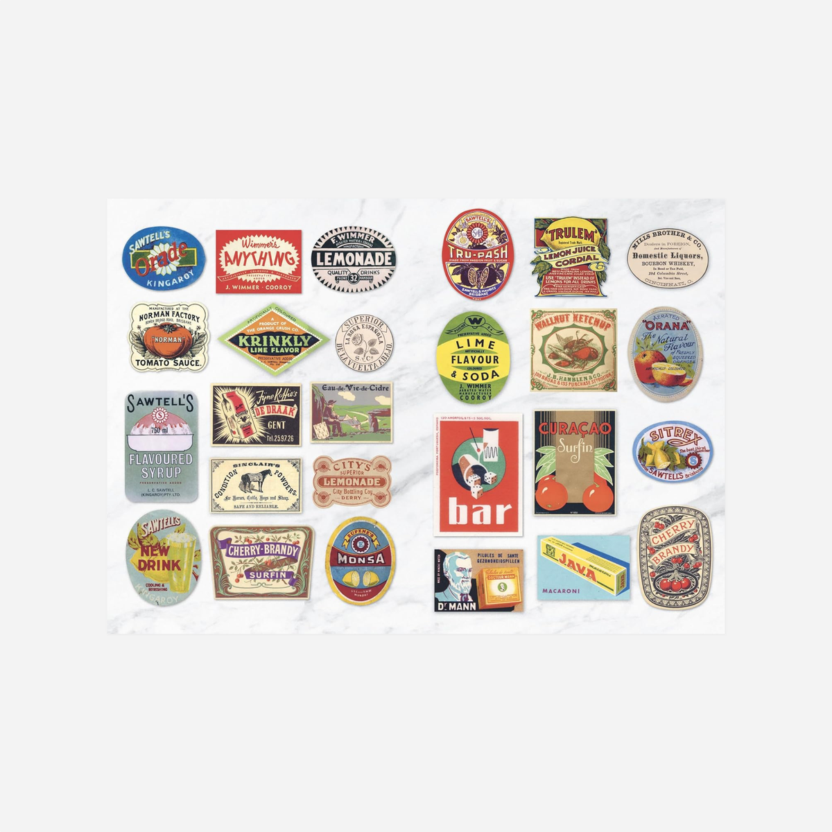 Knyga. The Curious Collections Sticker Book