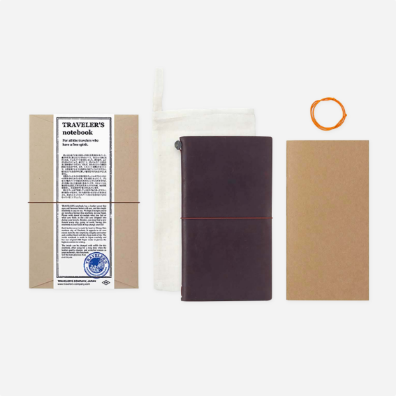 Užrašinė. Traveler's Notebook Regular [Black]