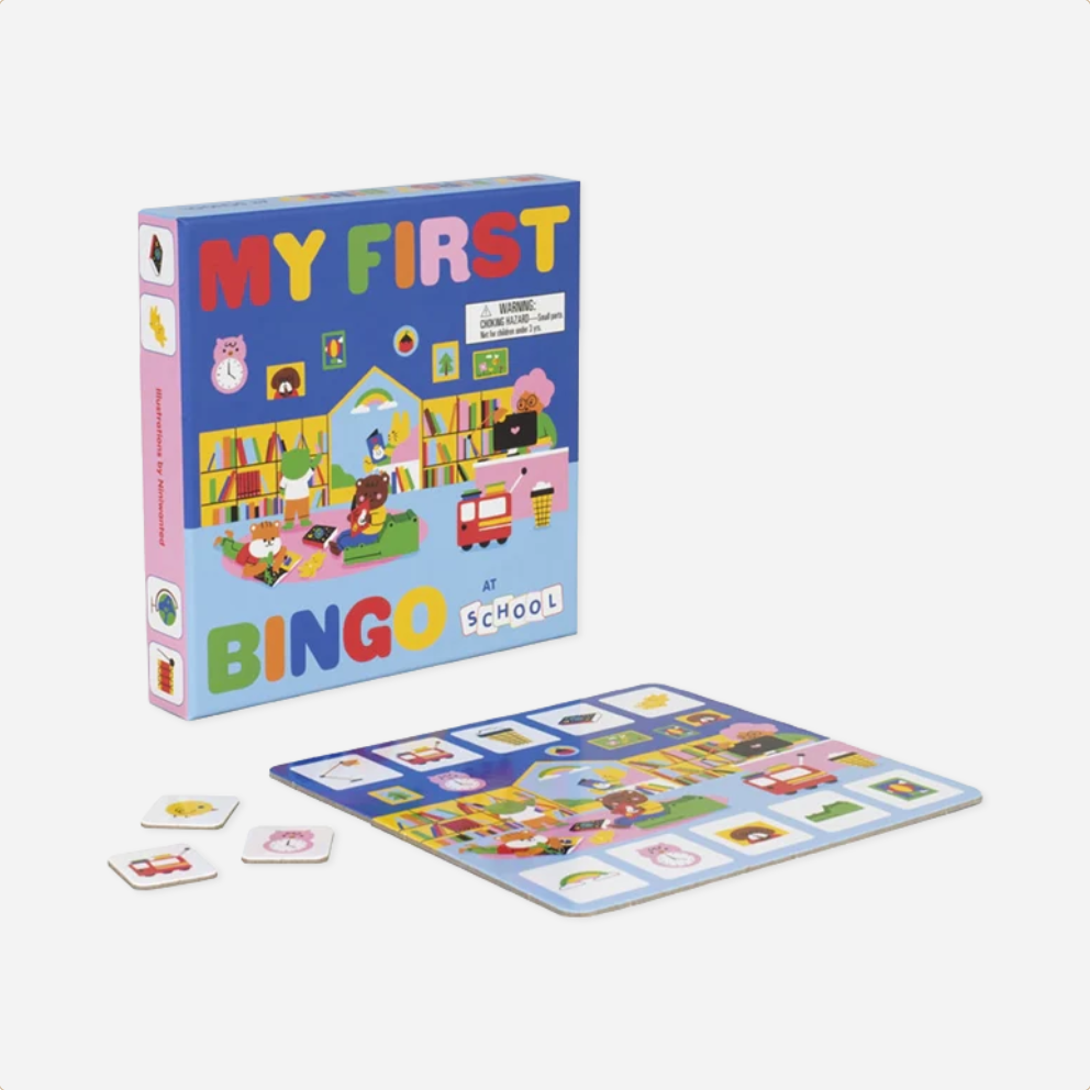Žaidimas. My First Bingo: At School