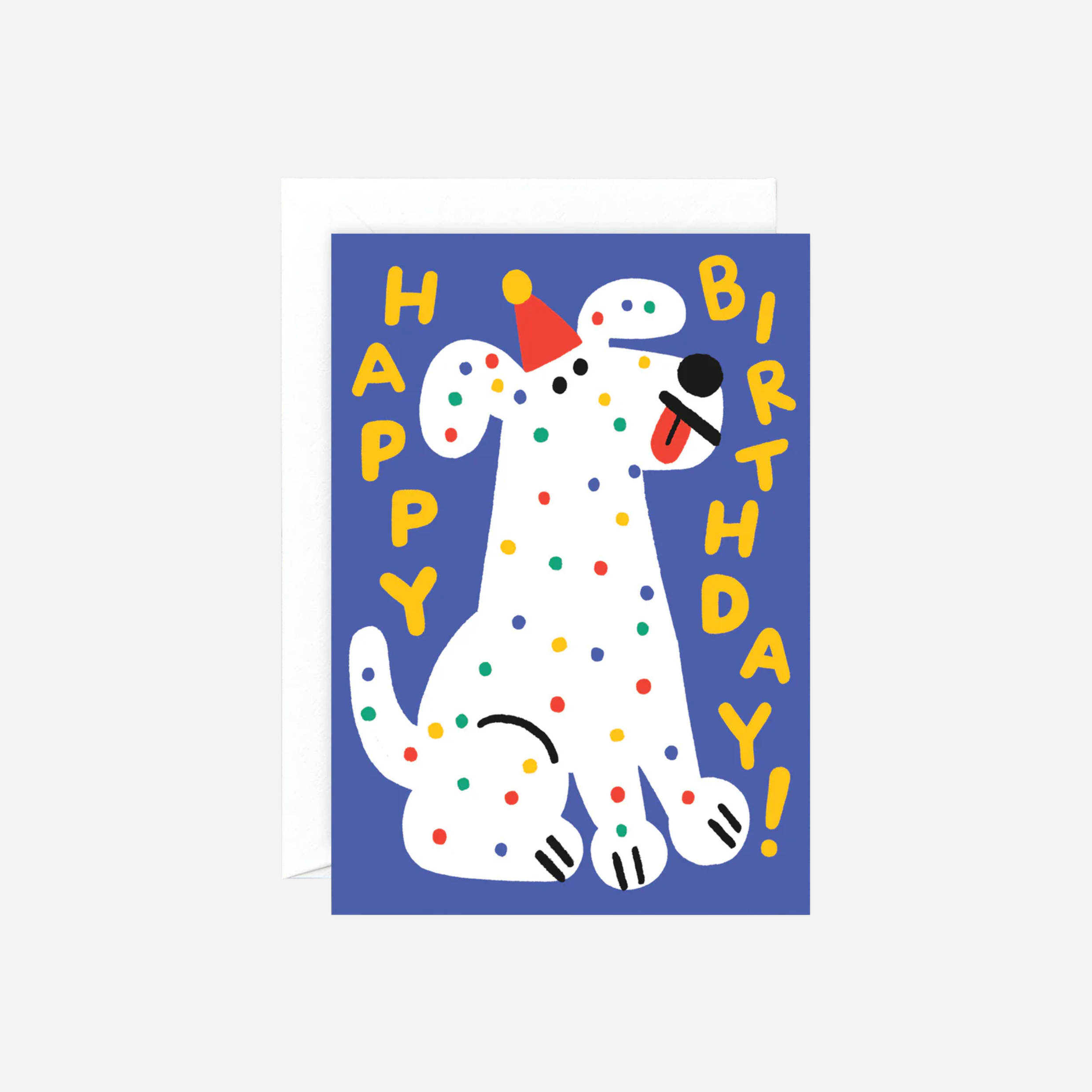 Atvirukas. Happy Birthday Spotty Dog