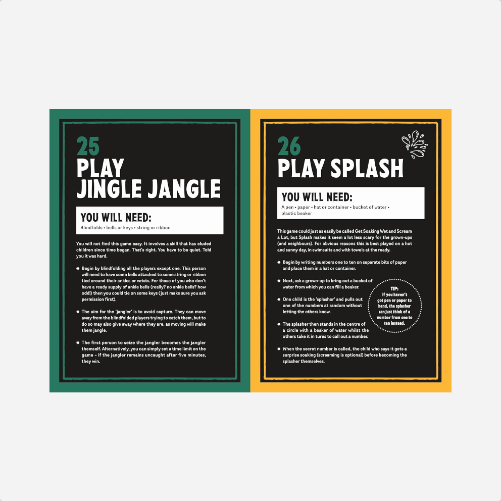 Knyga. 101 Things to Do Outside