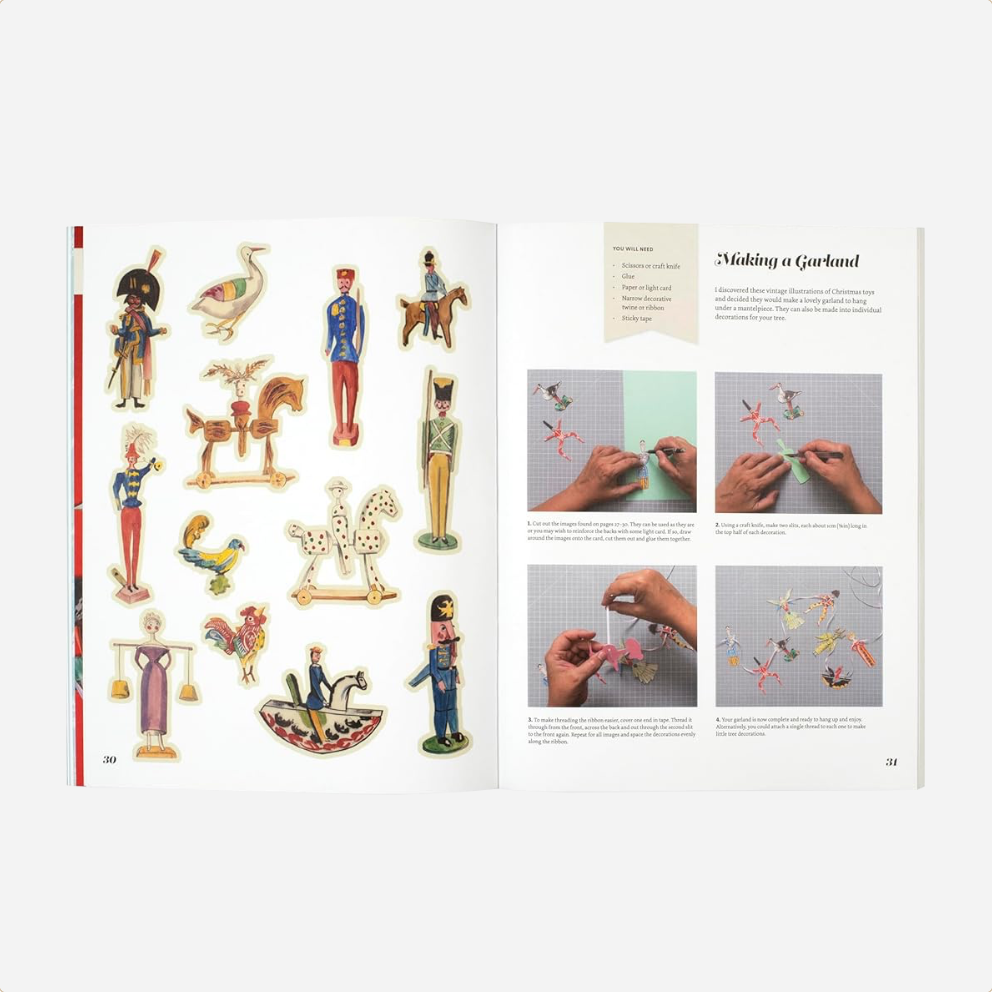 Knyga. Christmas Collage Kit