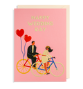 Atvirukas. Happy Wedding Day