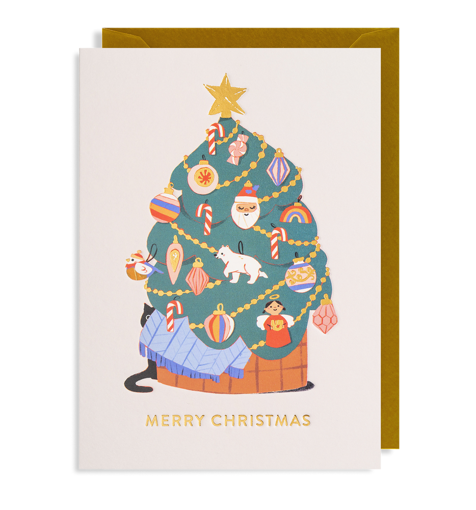 Atvirukas. Merry Christmas