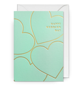 Atvirukas. Happy Wedding Day Heart