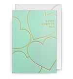 Atvirukas. Happy Wedding Day Heart