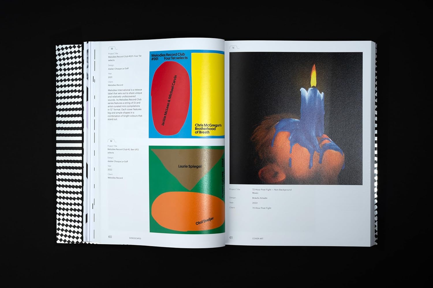 Knyga. Songscapes: Stunning Graphics and Visuals in Music