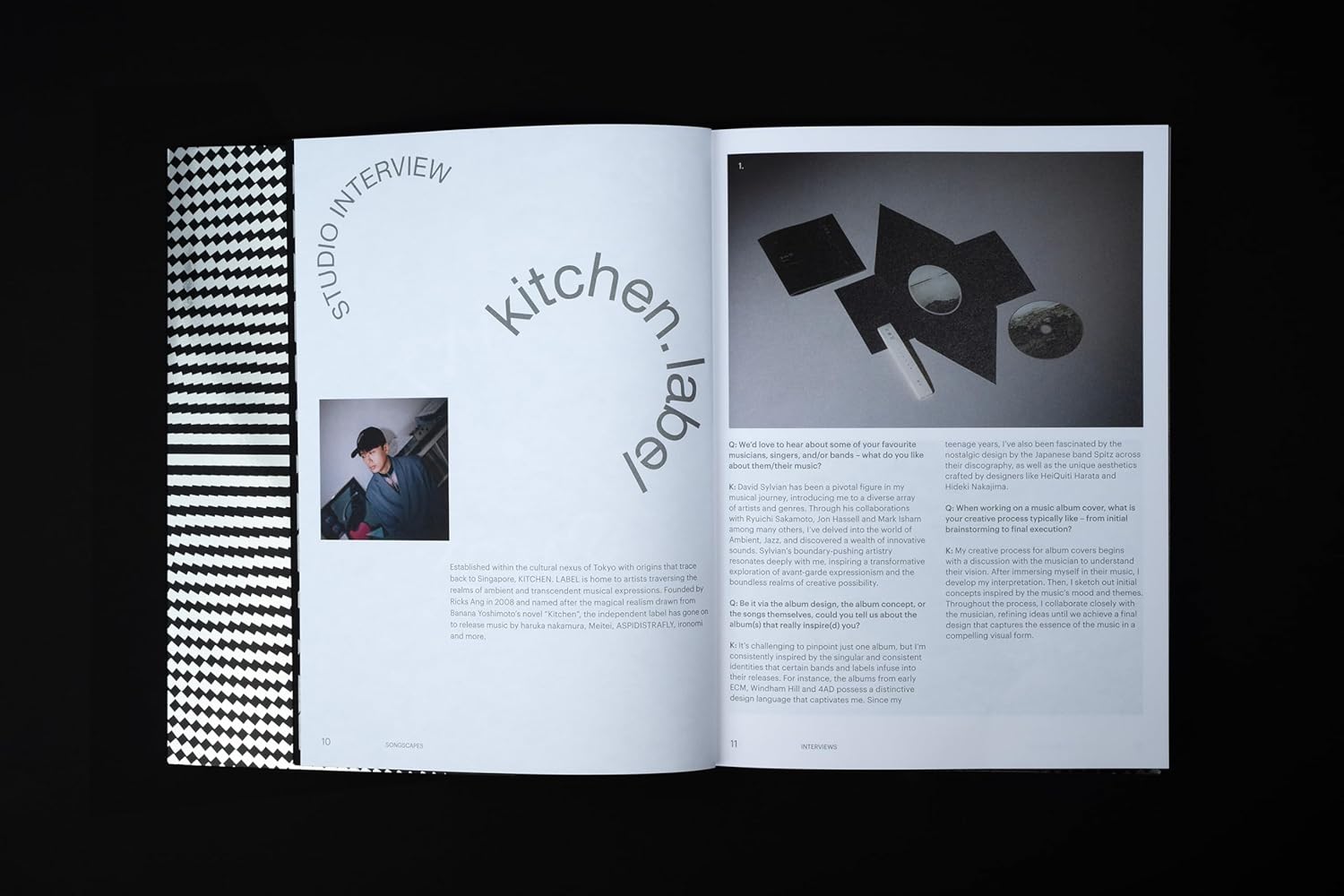 Knyga. Songscapes: Stunning Graphics and Visuals in Music