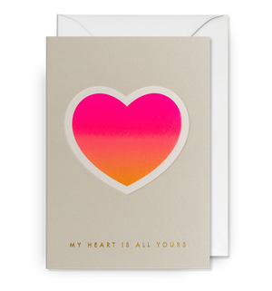 Atvirukas. My Heart Is All Yours