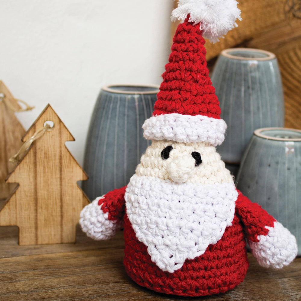 Nėrimo rinkinys. Crochet Kit Santa Claus