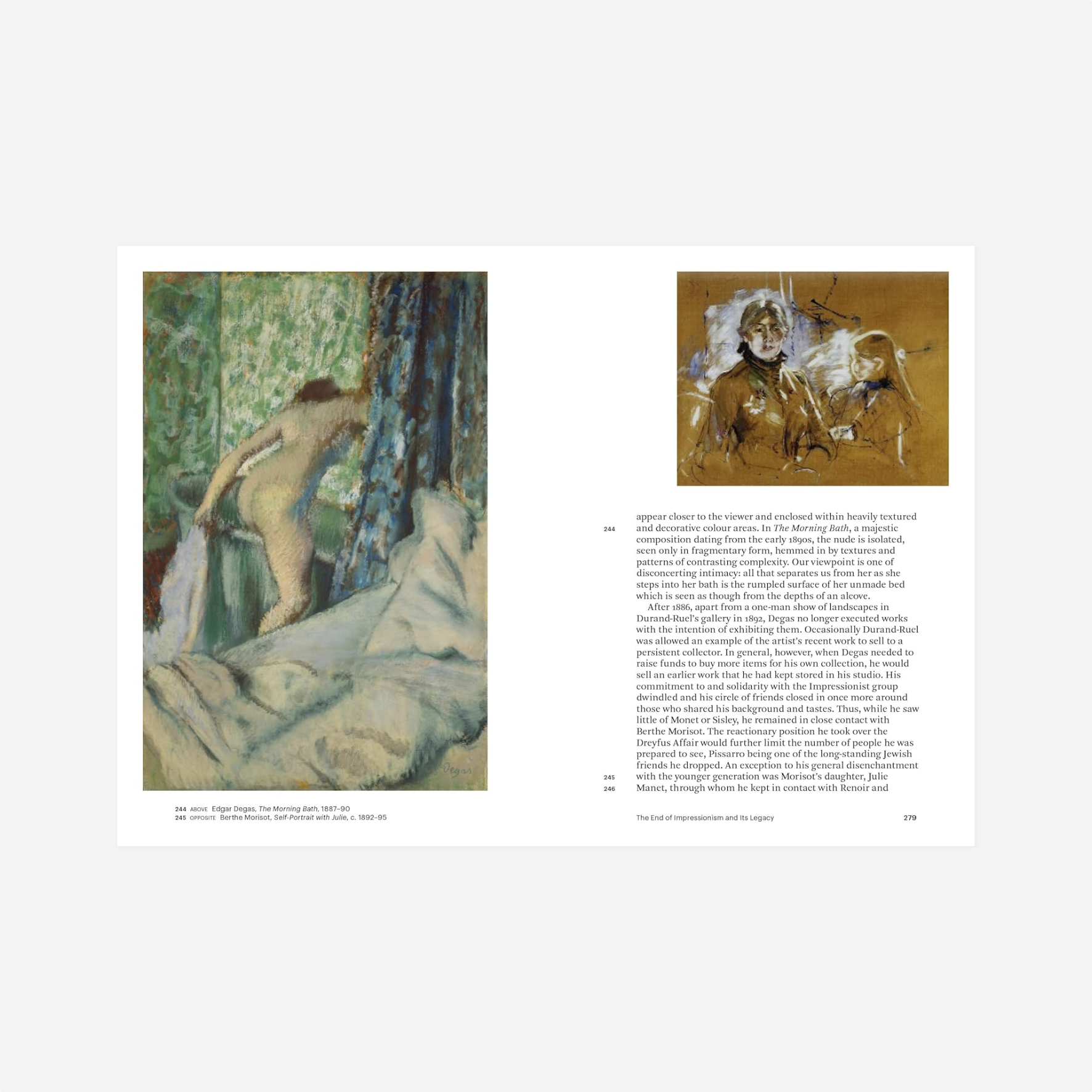 Knyga. Impressionism