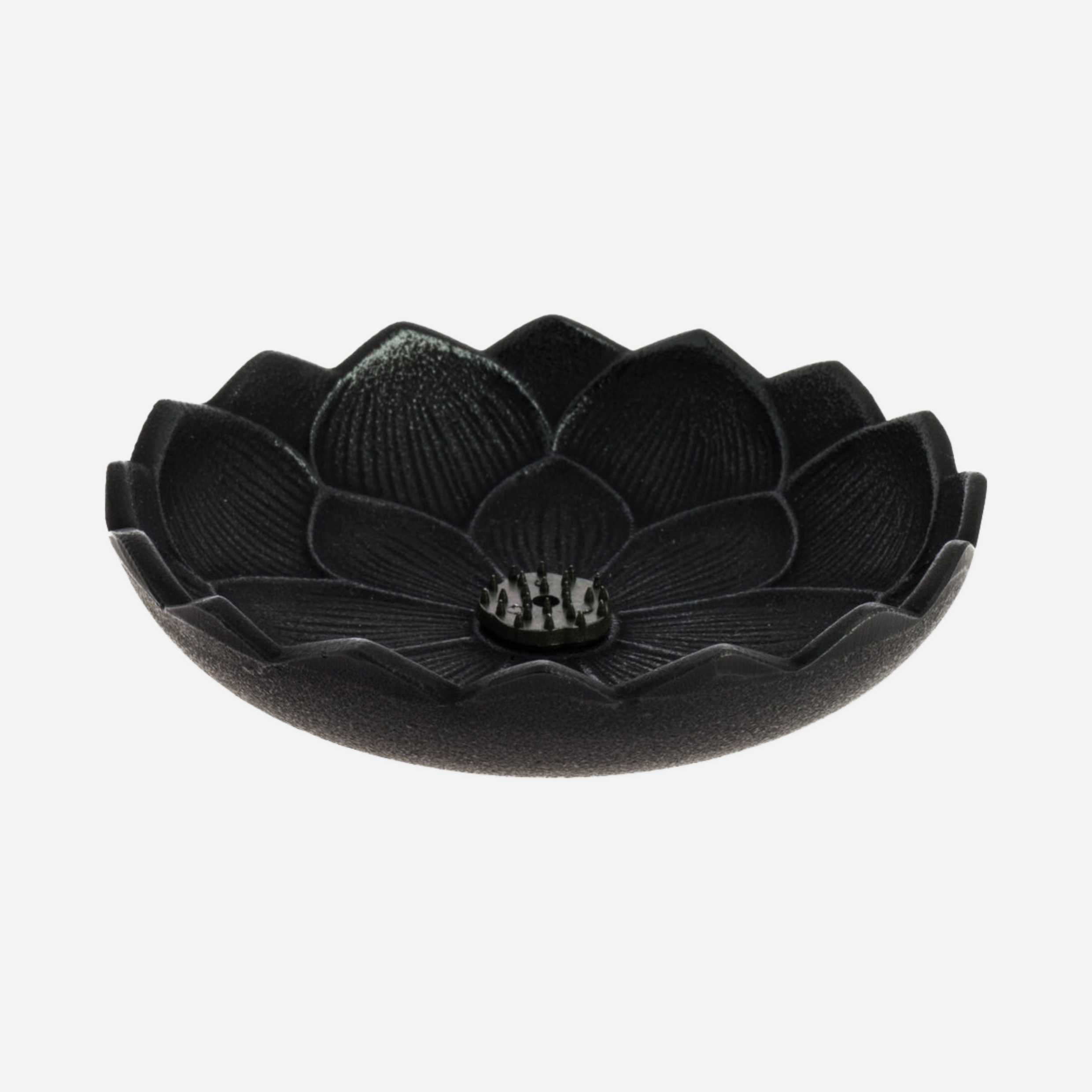 Smilkalinė. Iwachu Lotus Incense Burner [Black]