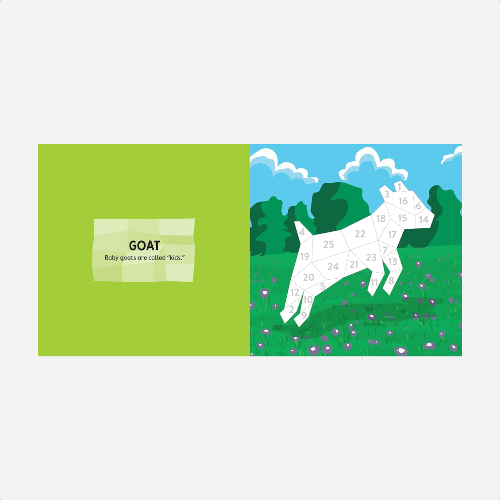 Užduočių knyga. My First Paint by Sticker Farm Friends