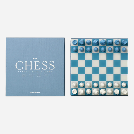 Šachmatai. Classic Chess [Dusty Blue]