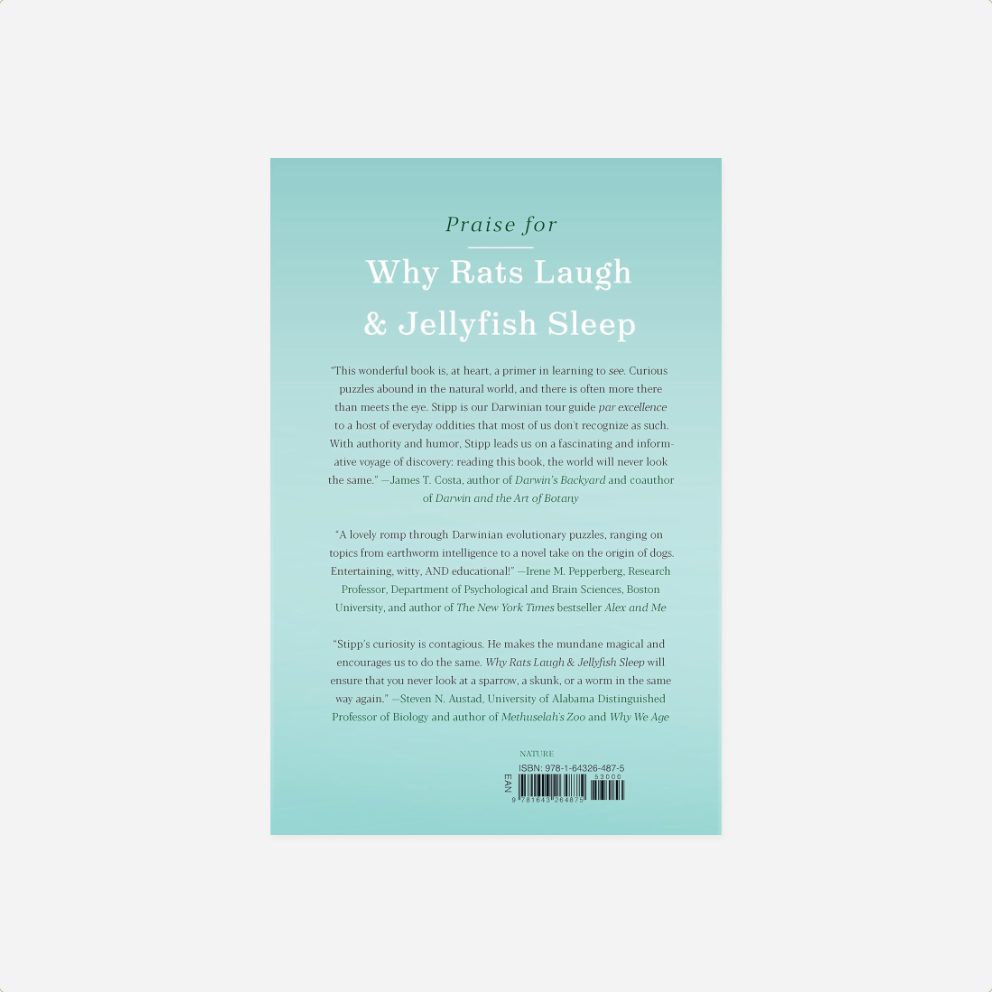 Knyga. Why Rats Laugh and Jellyfish Sleep