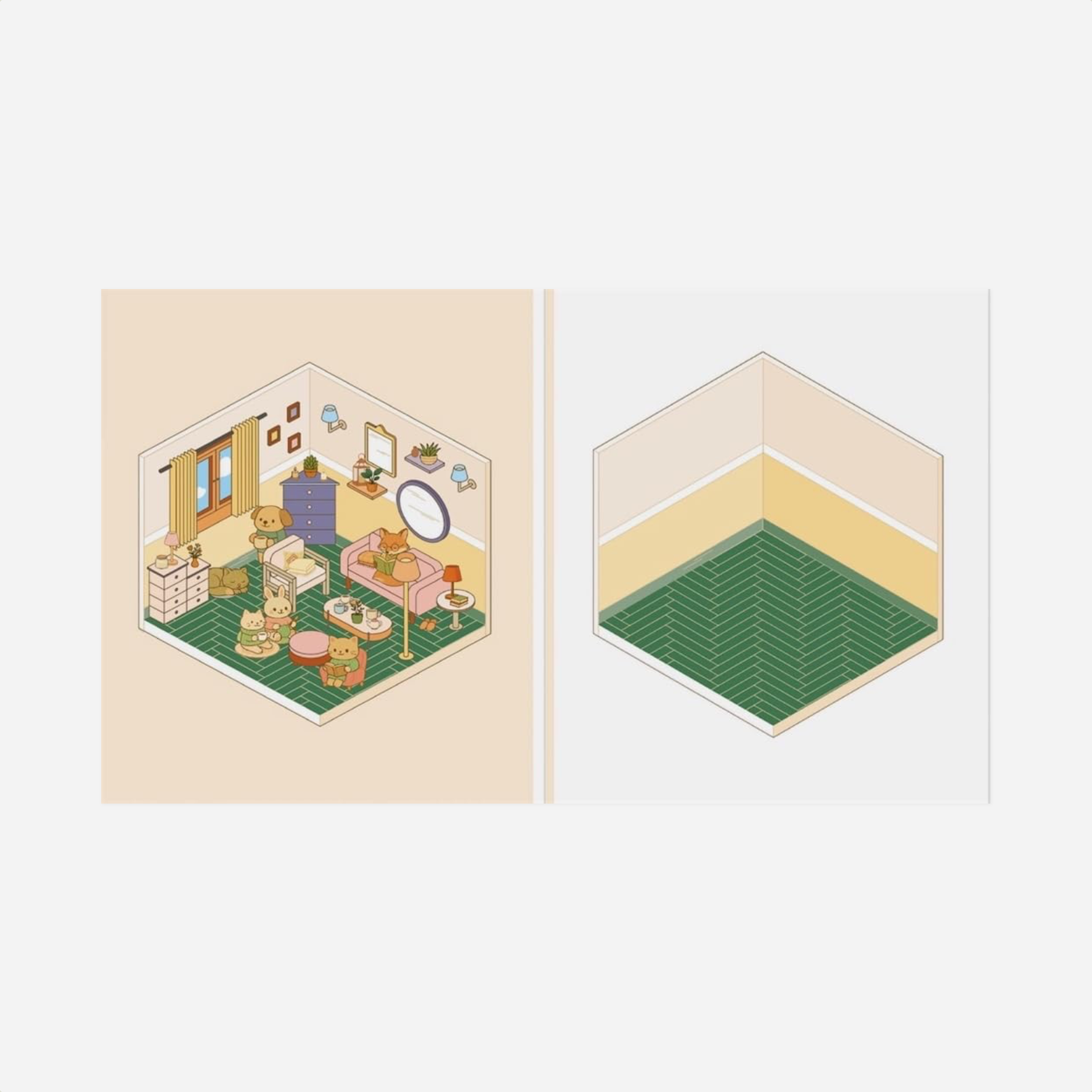 Knyga. Cute'n'Cozy Sticker Therapy [Homes]