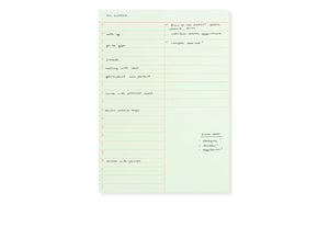 Užrašų blokas. Notepad Medium [Time-block]