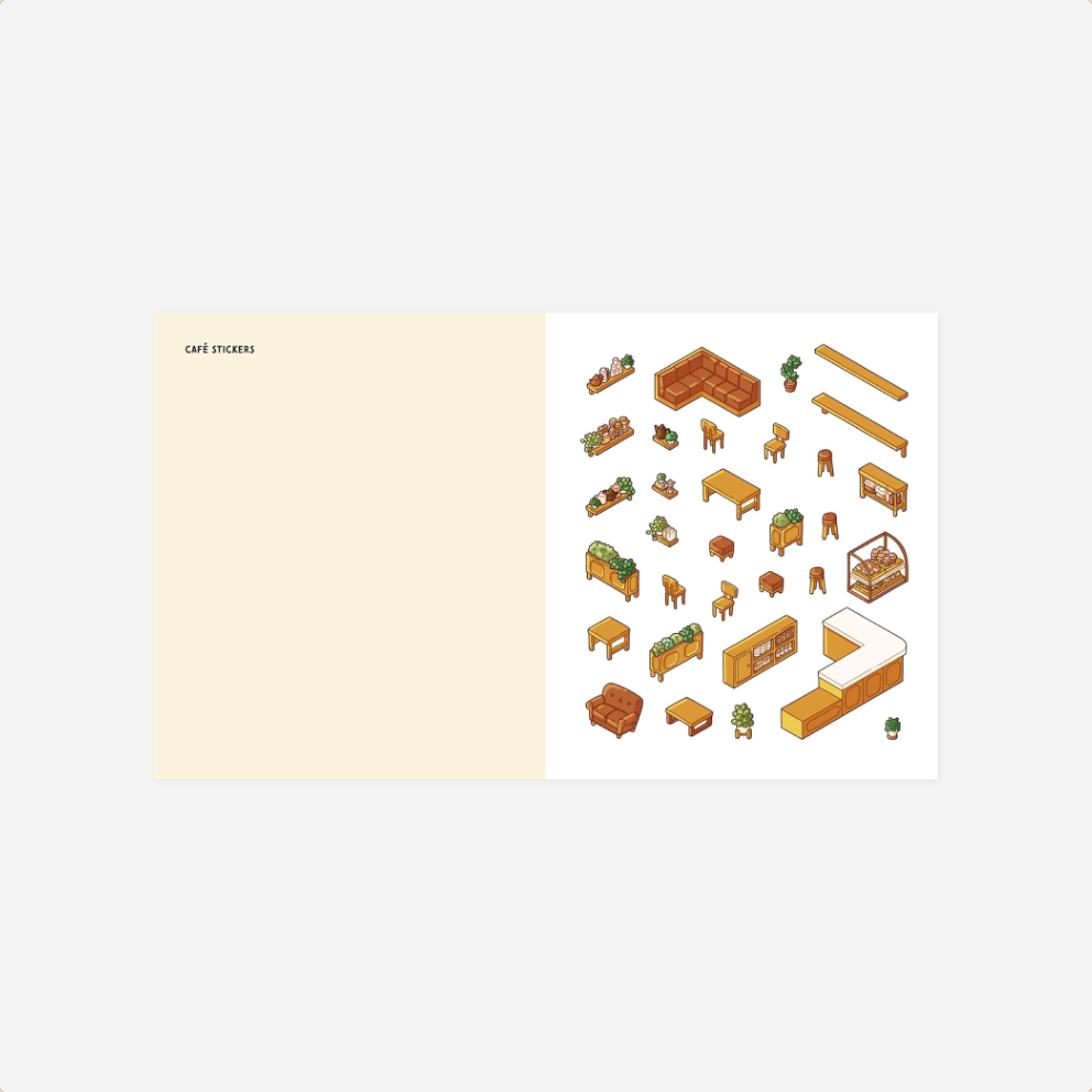 Knyga. Cute'n'Cozy Sticker Therapy