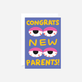Atvirukas. Congrats New Parents