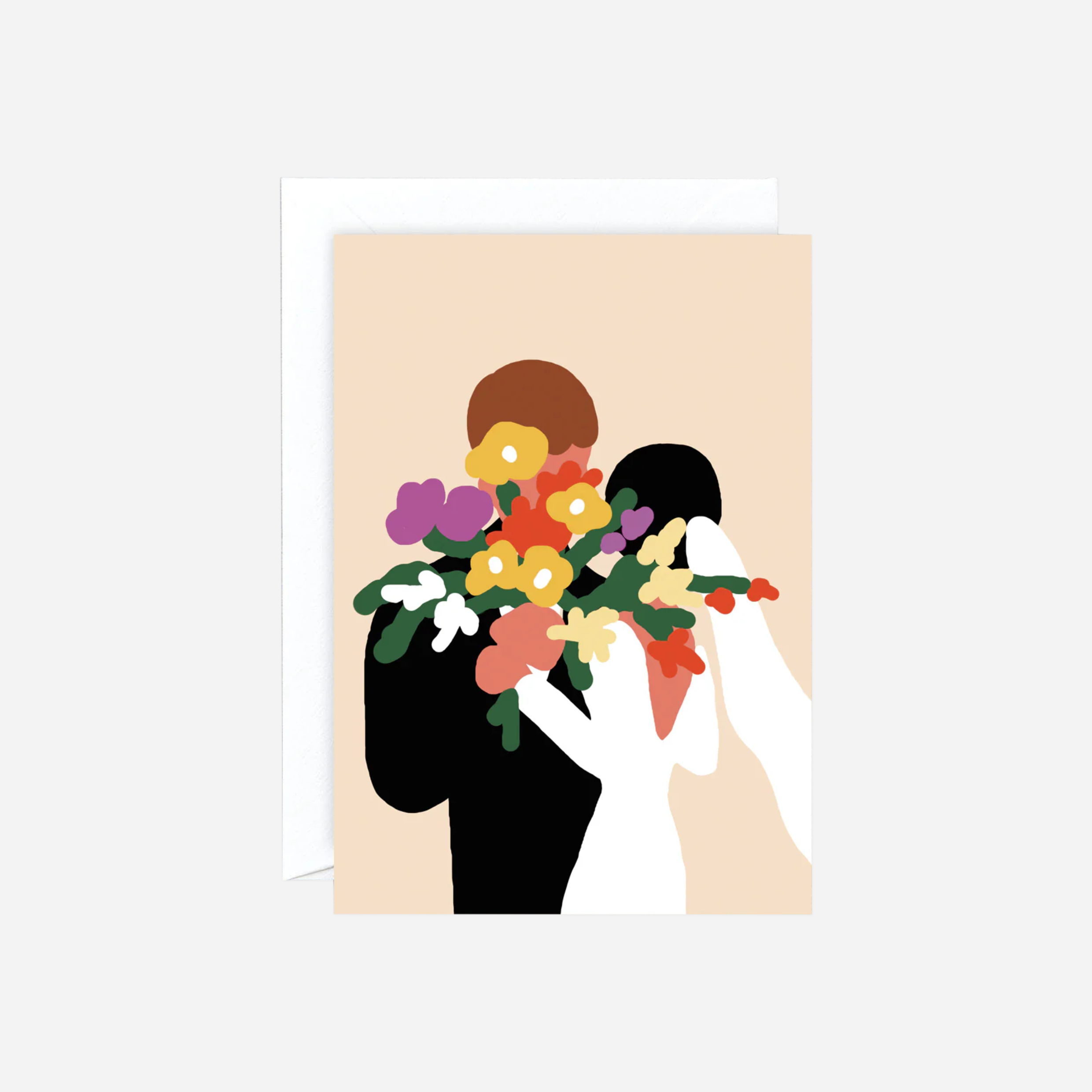 Atvirukas. Wedding Day Flowers