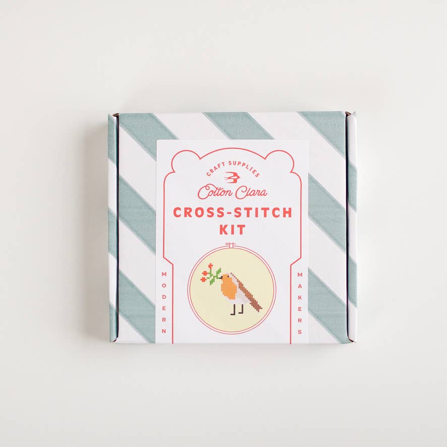 Siuvinėjimo rinkinys. Robin & Berry Cross Stitch