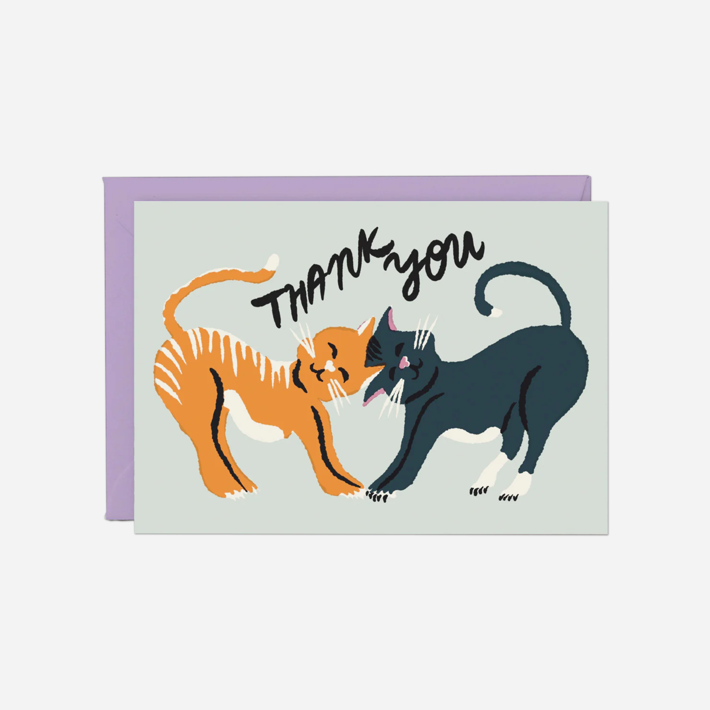 Atvirukas. Thank You Cats