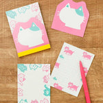 Lipnūs lapeliai. Aji Gami Memo Pad [Pink]