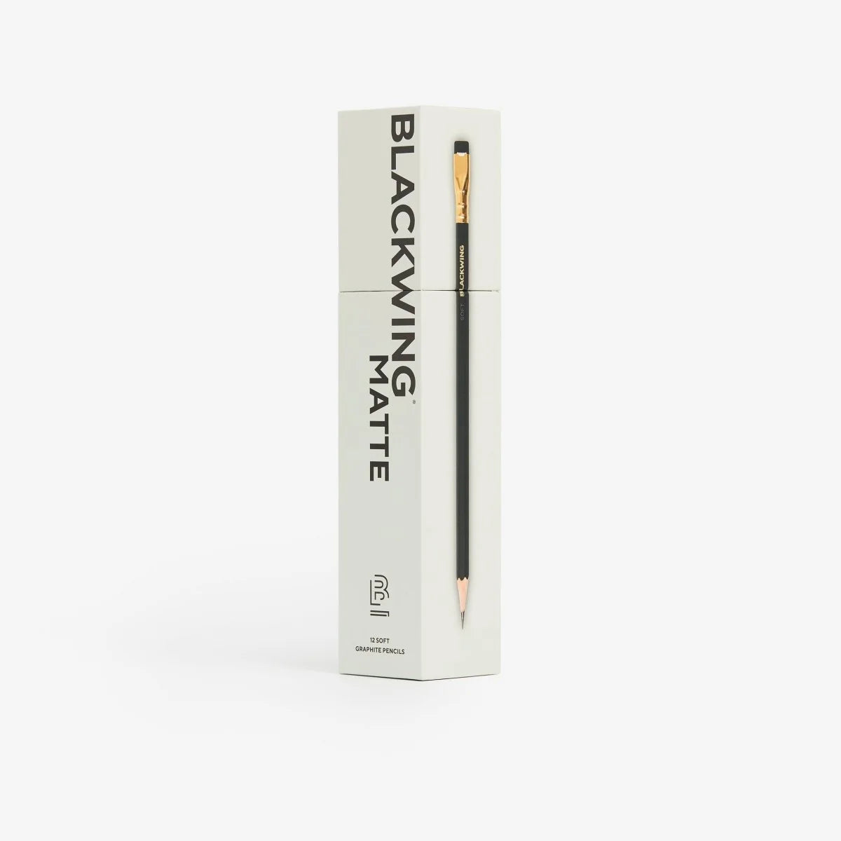 Pieštukų rinkinys. Blackwing Matte 12pcs [6B]
