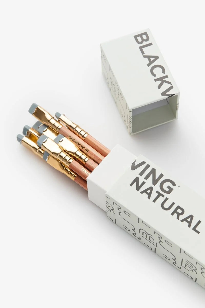 Pieštukų rinkinys. Blackwing Natural 12pcs [B]