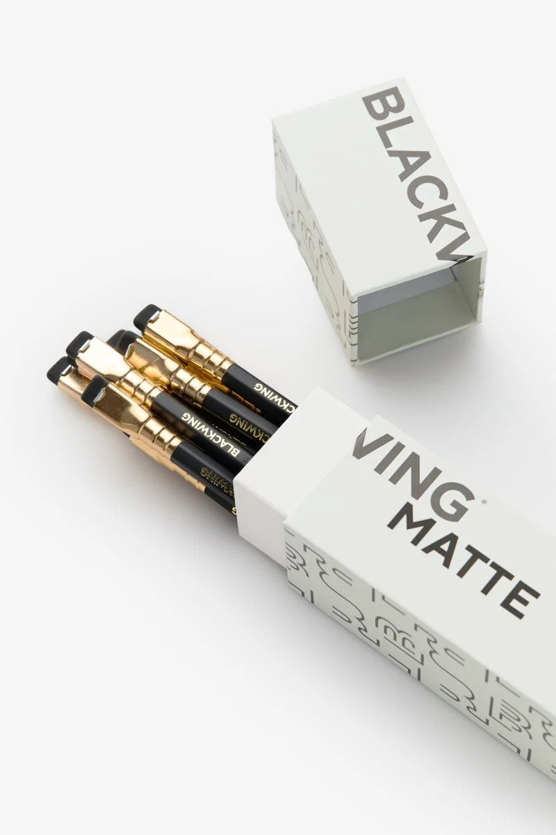 Pieštukų rinkinys. Blackwing Matte 12pcs [6B]