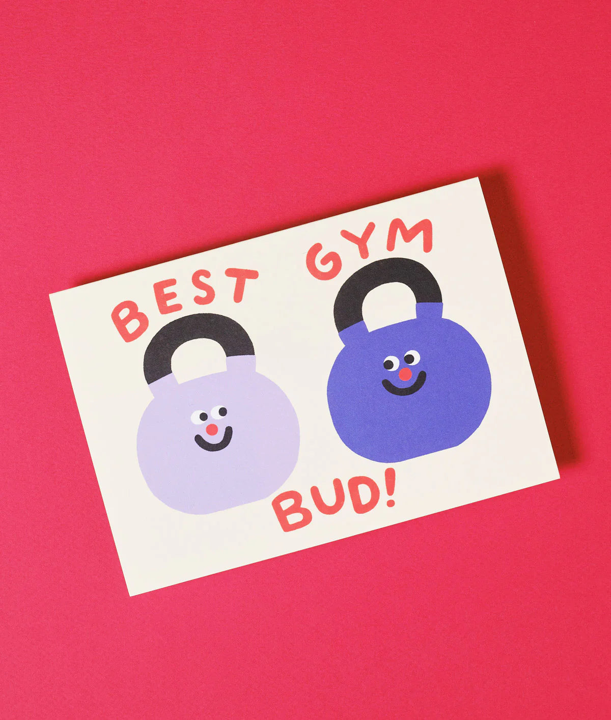 Atvirukas. Best Gym Bud!