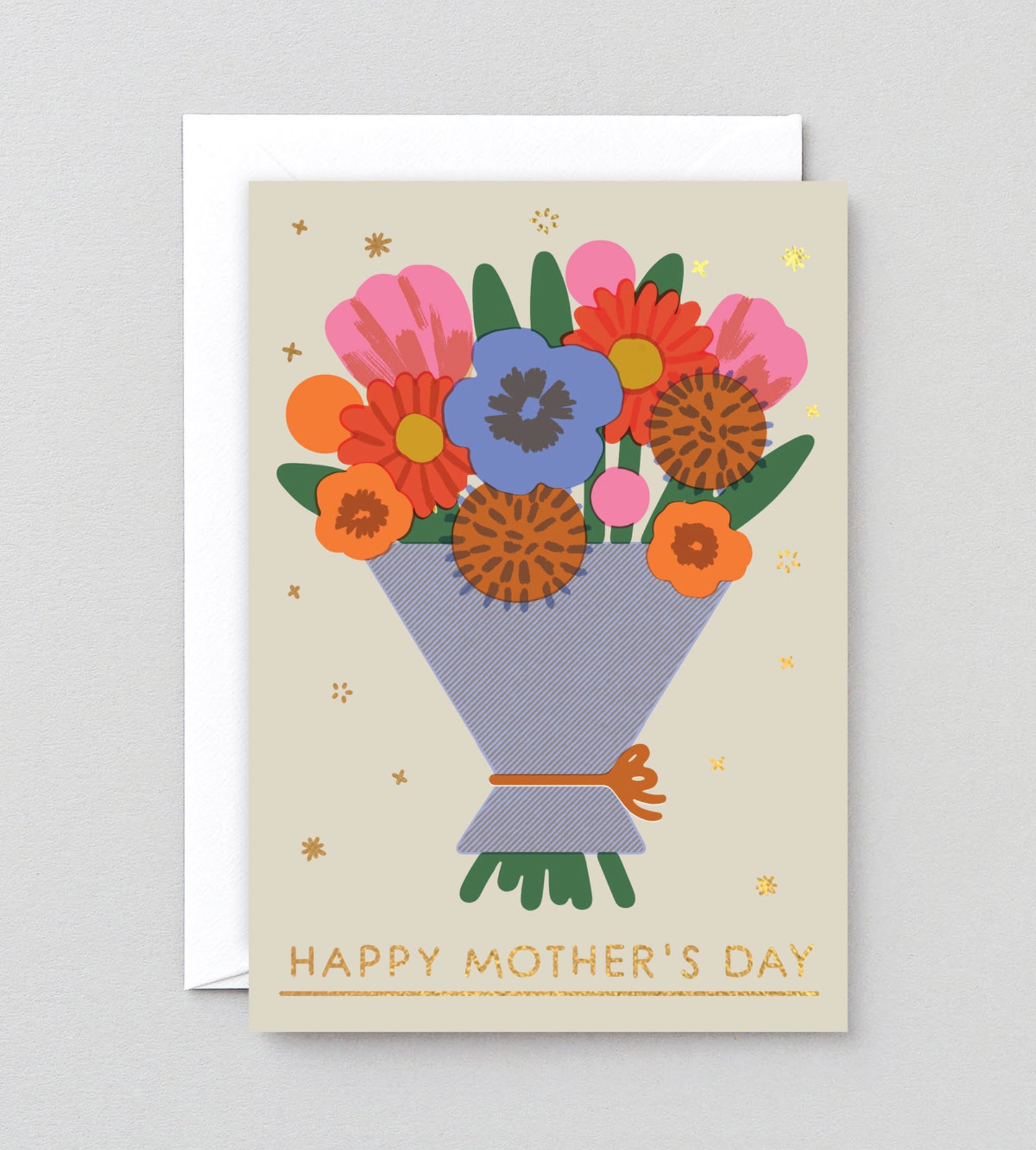 Atvirukas. Mother's Day Bouquet