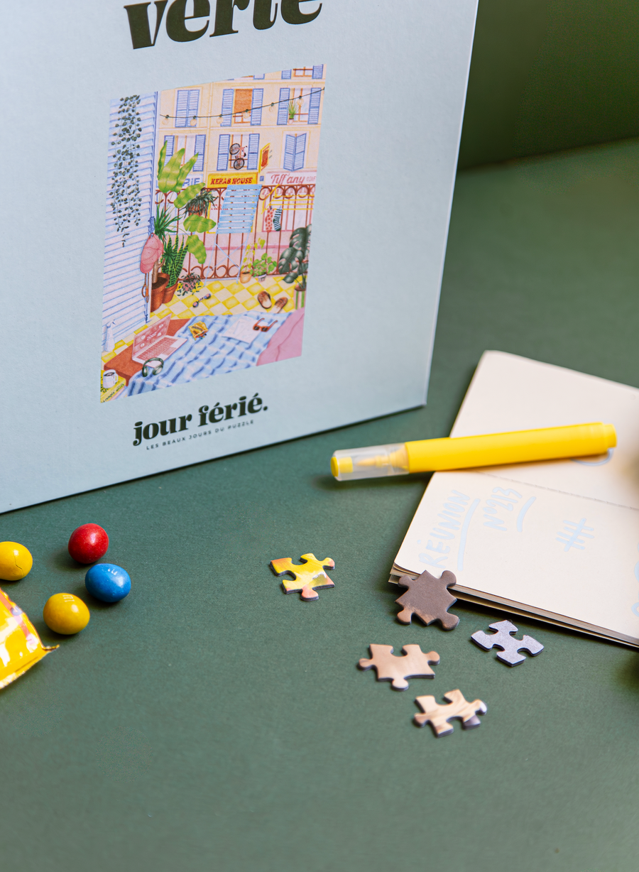 Dėlionė. The Green Class