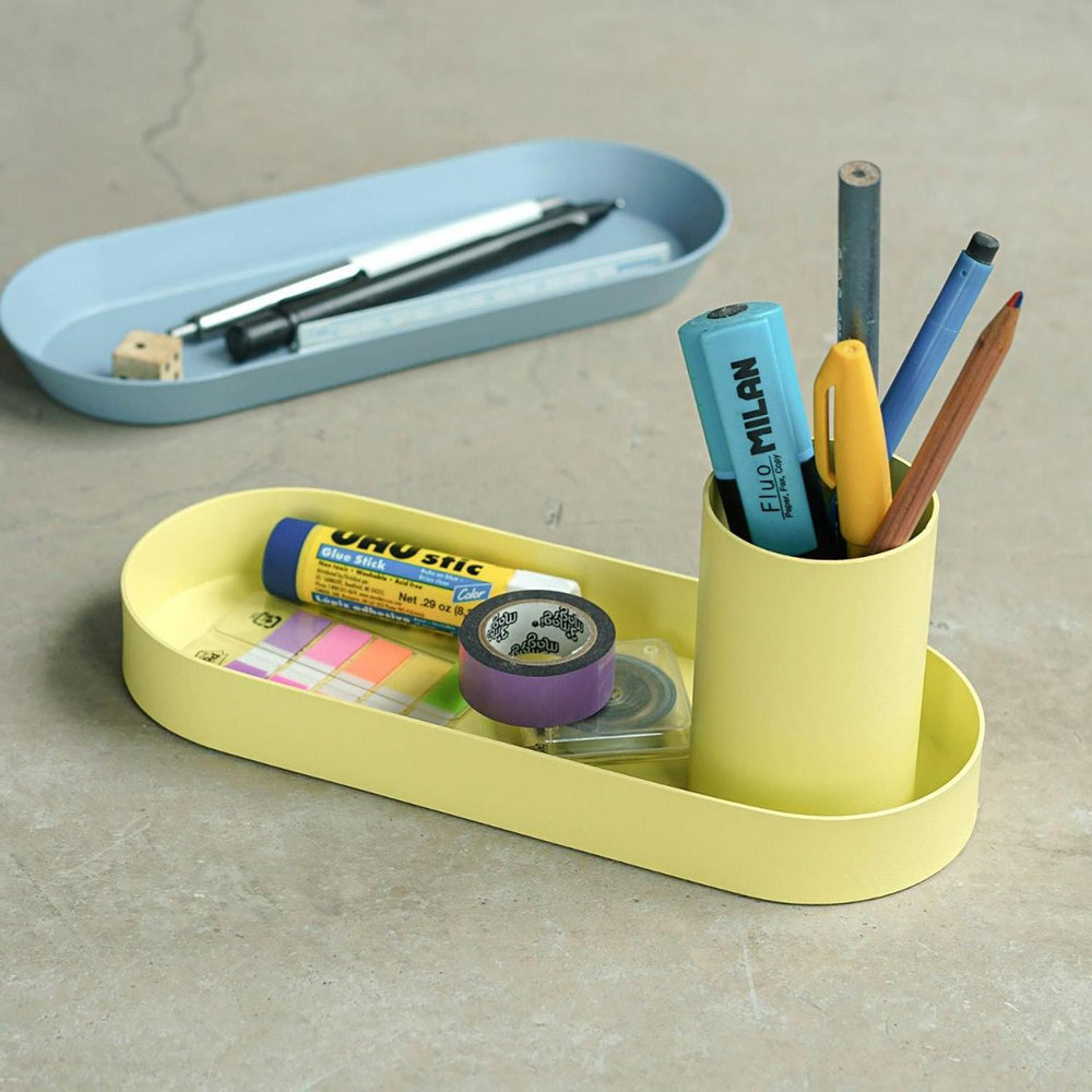 Pieštukinė. Desk Organizer [Yellow]