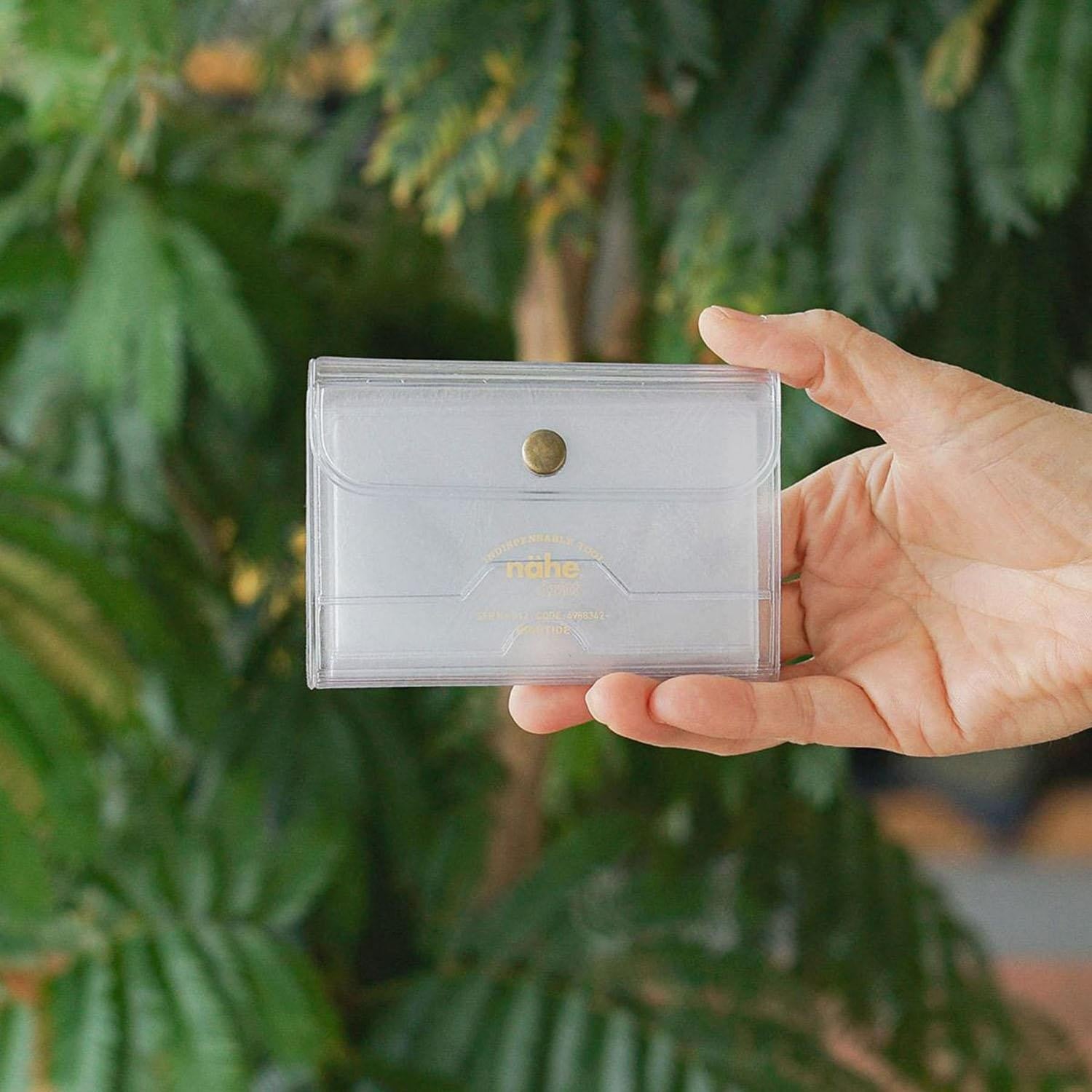 Kortelių dėklas. Card Case Clear