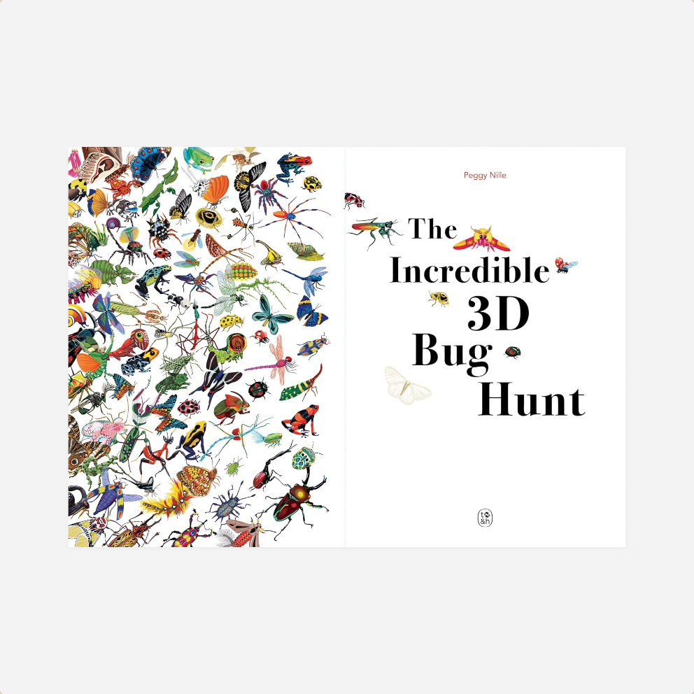 Knyga. The Incredible 3D Bug Hunt