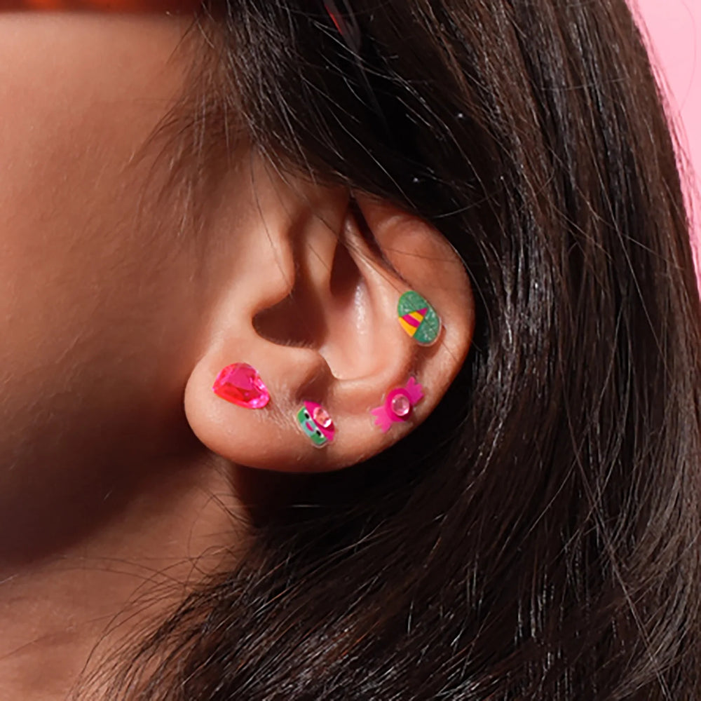 Priklijuojami auskarai. Earrings Lily