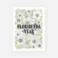 Spalvinimo knyga. Floribunda Year