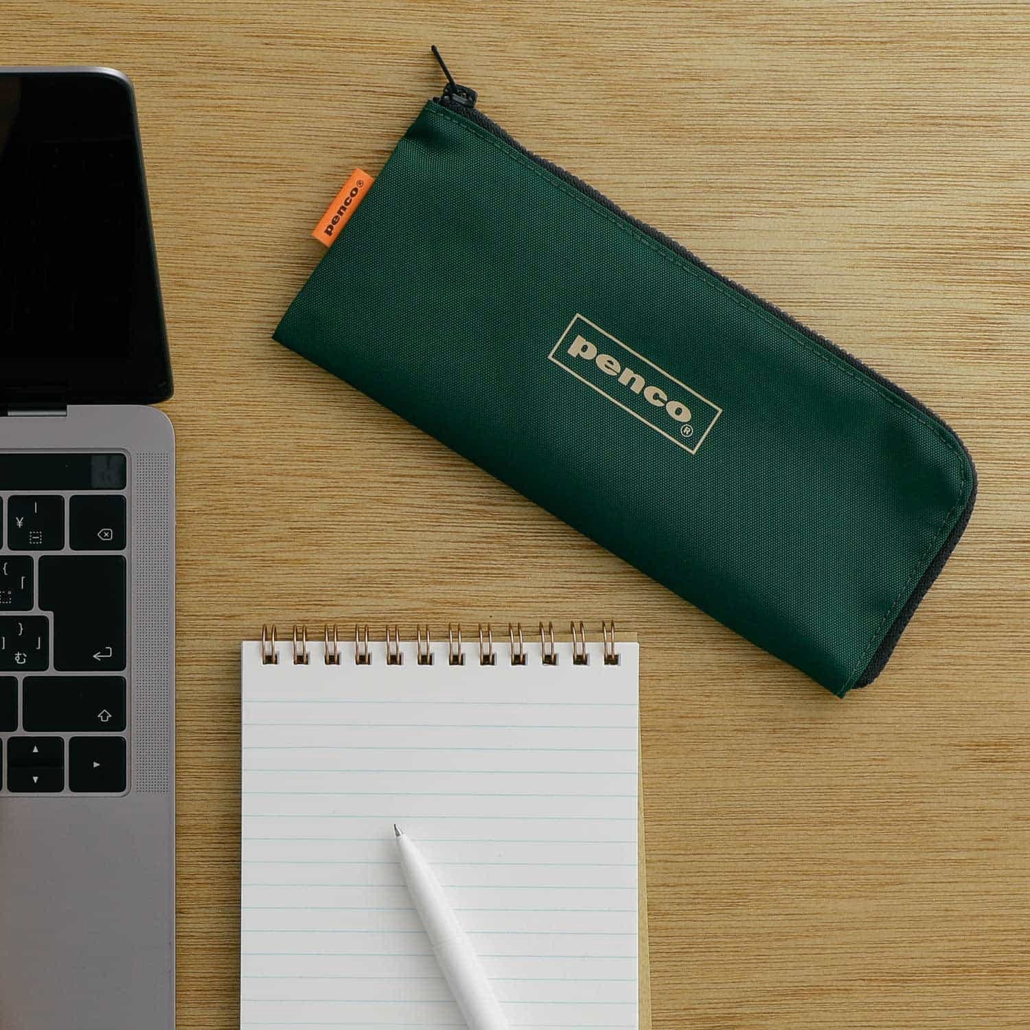 Dėklas. Flat Pen Case [Dark Green]