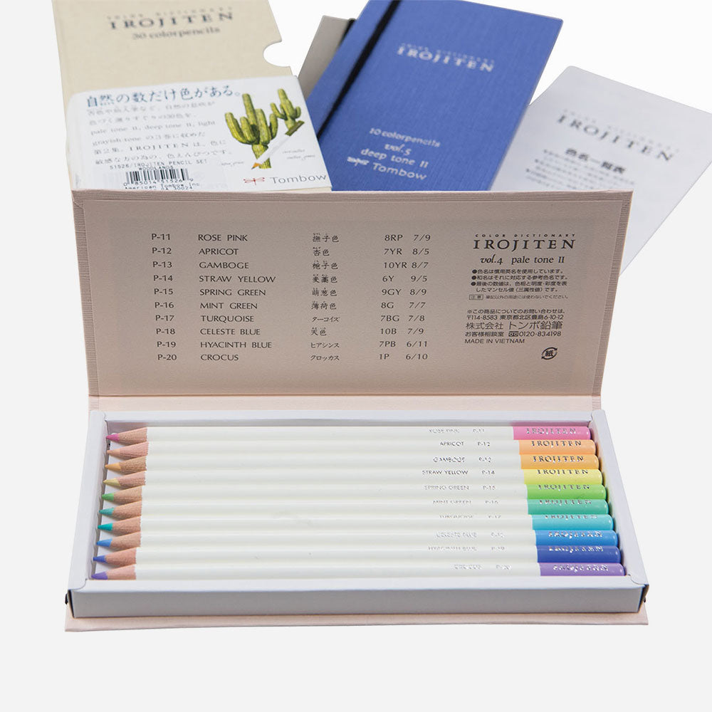 Spalvoti pieštukai. Irojiten Color Dictionary [Woodlands] 30vnt.
