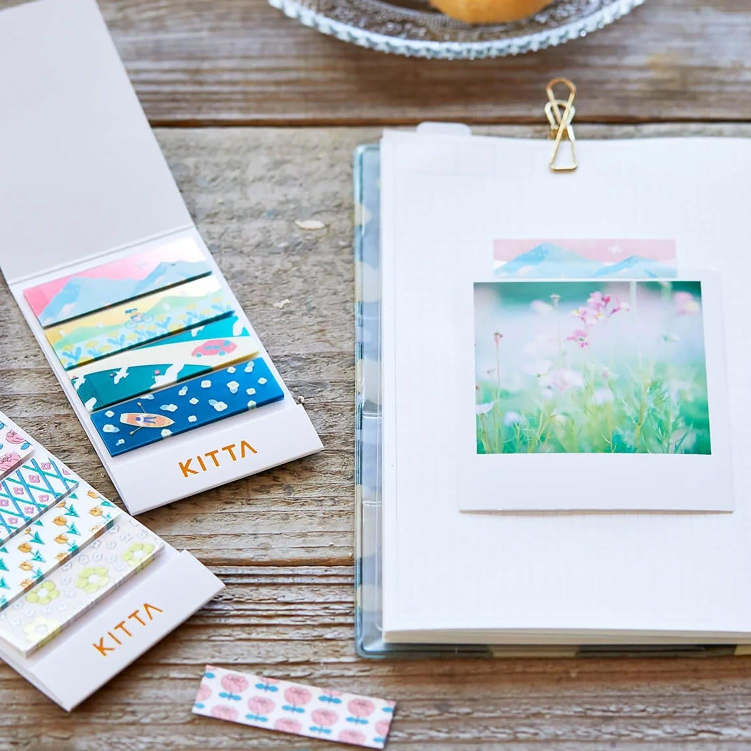 Lipni juostelė. Collage Washi Tape  [Flower]