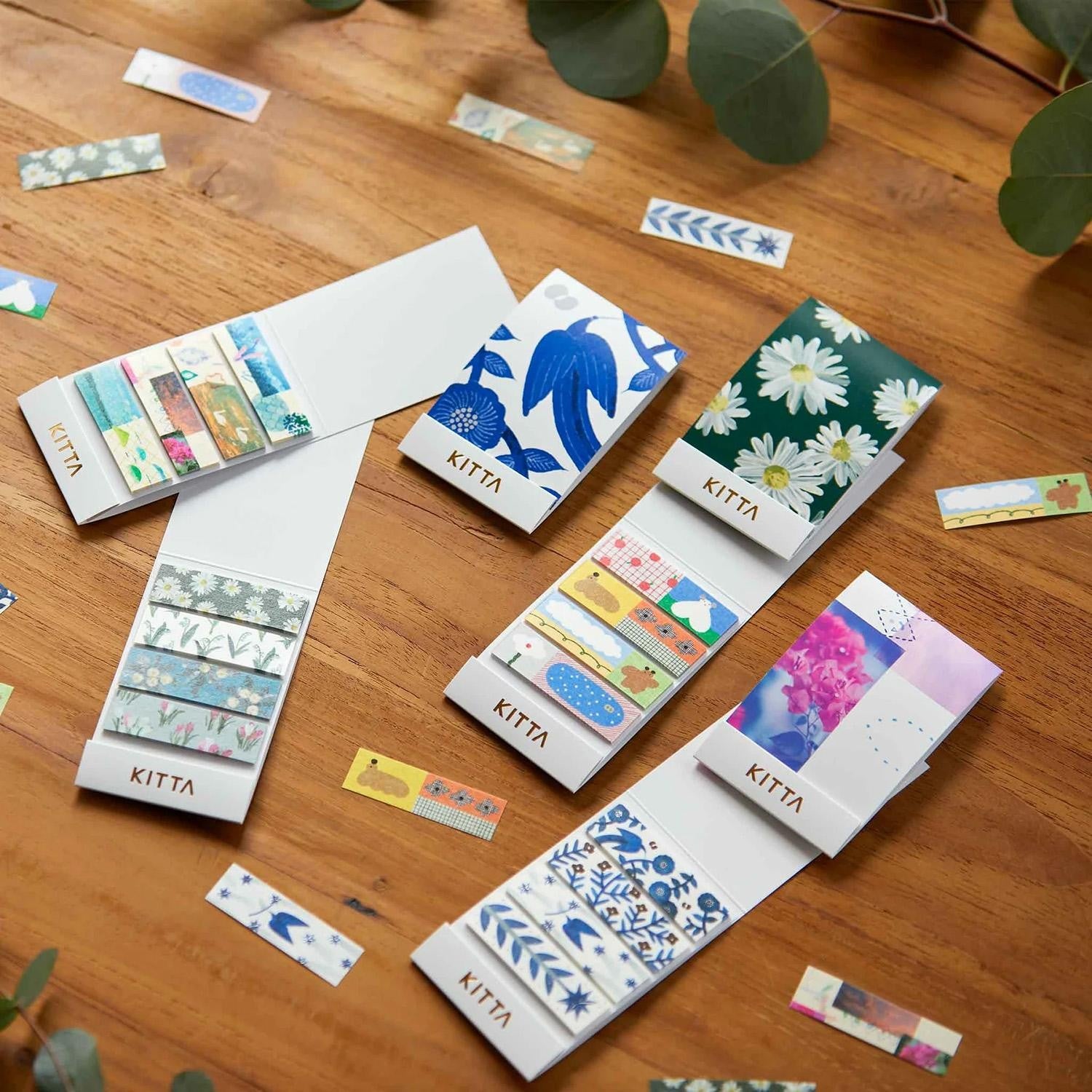 Lipni juostelė. Collage Washi Tape  [Flower]